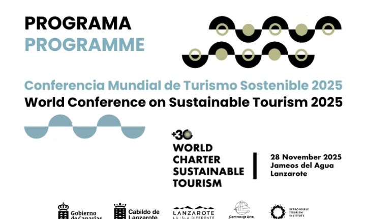 Discover the program of the World Sustainable Tourism Conference 2025 in Lanzarote and join the 30th anniversary of the World Charter for Sustainable Tourism.