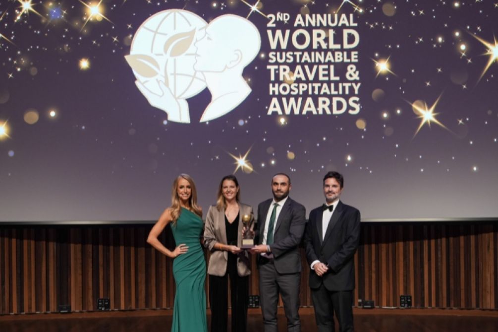 Biosphere at the World Sustainable Travel Awards 2025 in Dubai