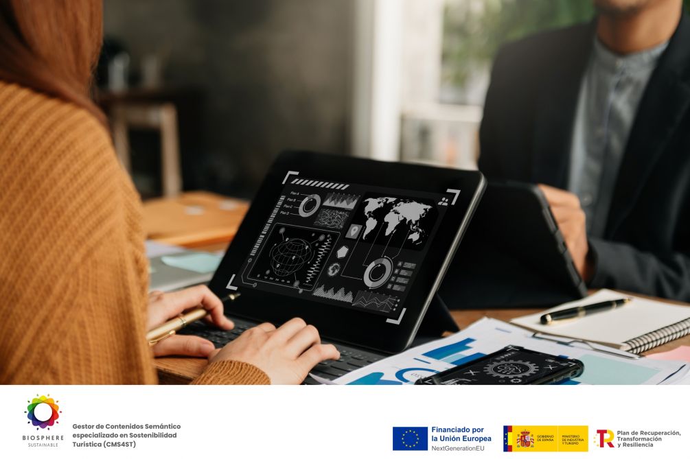 Gracias a una subvención de los fondos europeos Next Generation, Biosphere avanza en la digitalización del turismo sostenible mediante un CMS innovador que facilita decisiones conscientes, alinea a destinos y viajeros con los ODS y fortalece la transición hacia un modelo turístico más responsable.